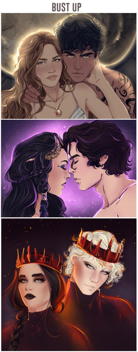 2 characters bust up 2 characters bust up